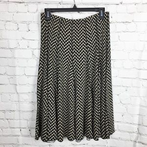 Maria Gabrielle Patterned Skirt PL